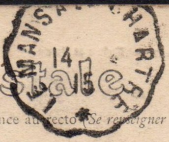 Courrier-Convoyeur-Ligne La Chartre au Mans   1915